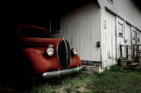 Old Red Truck