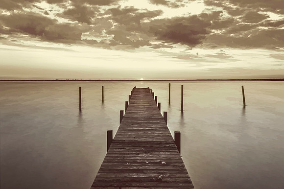Sepia Dock